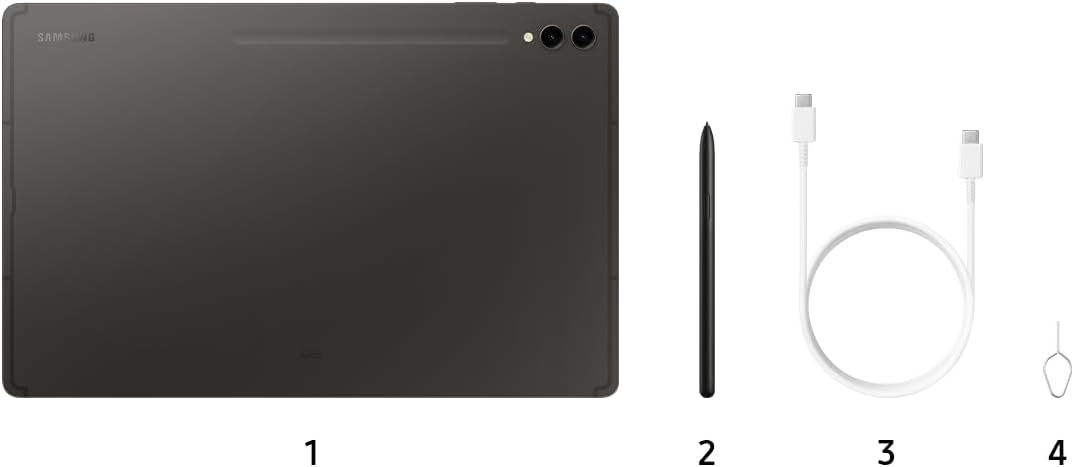 Samsung Galaxy Tab S9+ WiFi Android Tablet, 12GB RAM, 256GB Storage MicroSD Slot, S Pen Included, Beige