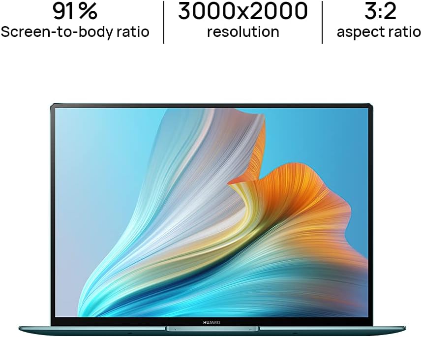 Huawei Matebook X Pro 2021 Laptop, Win 10 Home, 3K Fullview Touchscreen Display,Metallic Body, 11Th Gen Intel I7 Processor, 16Gb +1Tb,Space Gray