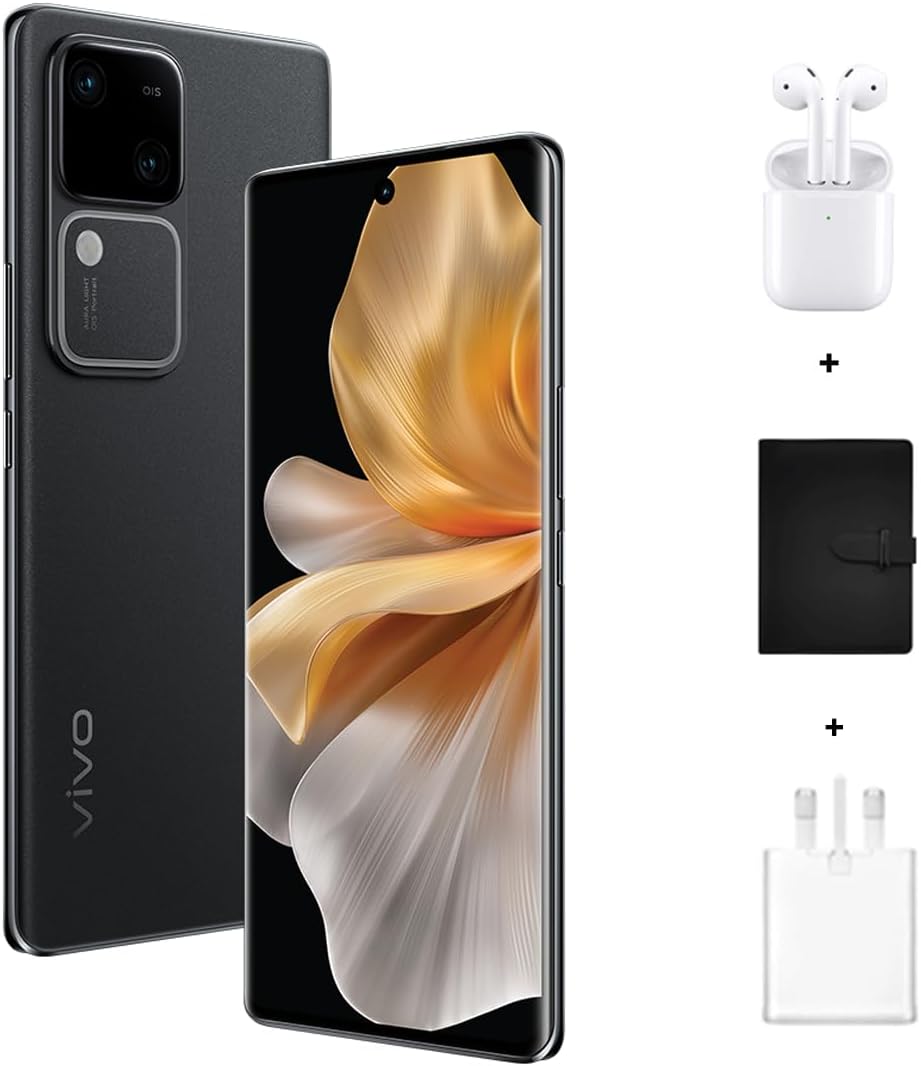 vivo V30 5G (Lush Green, 12GB+12GB RAM, 256GB) | Slimmest 3D Curved 1.5K AMOLED 120Hz Display | 50MP AF Group Selfie | Aura Light OIS