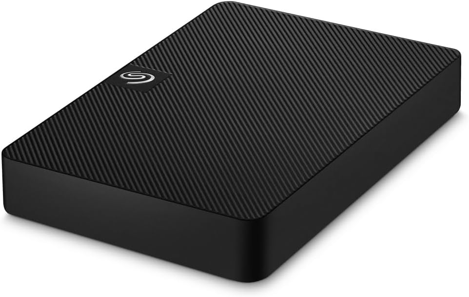 Seagate Expansion Portable, 4TB, External Hard Drive, 2.5 Inch, USB 3.0, for Mac and PC (STKM4000400)