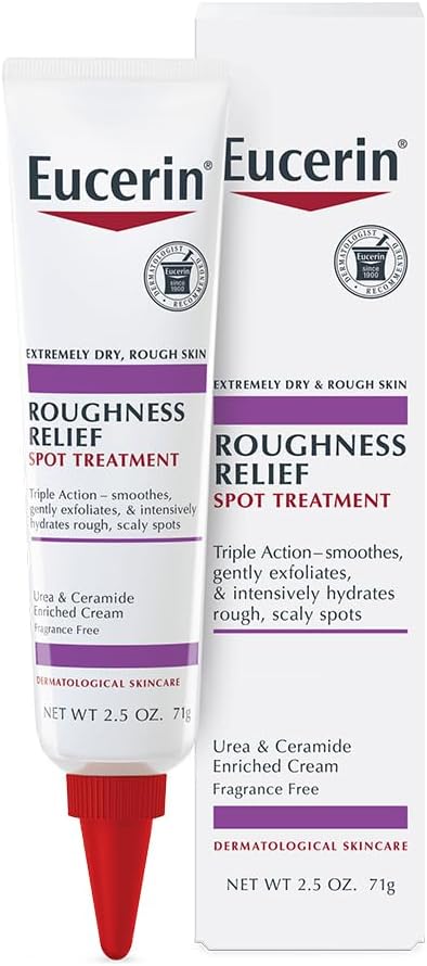 Eucerin Roughness Relief Lotion - Full Body Lotion for Extremely Dry, Rough Skin - 16.9 fl. oz. Pump Bottle