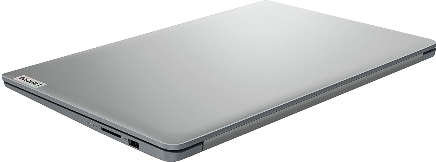 Lenovo IdeaPad 1 15.6" HD Laptop, AMD Athlon Silver 3050U, 4GB RAM, 128GB eMMC, Windows 11 Home, Cloud Grey
