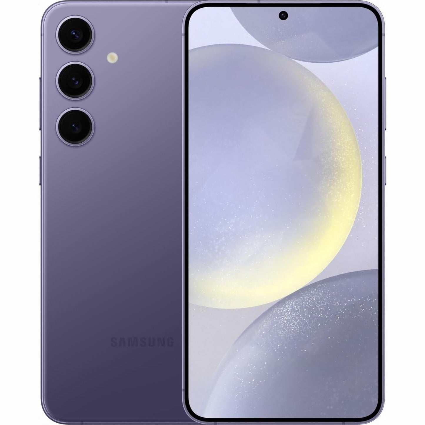 SAMSUNG Galaxy S24+, AI Phone, 512GB Storage, Cobalt Violet, 12GB RAM, Android Smartphone, 50MP Camera, Bigger Display, Long Battery Life + Samsung Travel Power Adapter 45W, Black