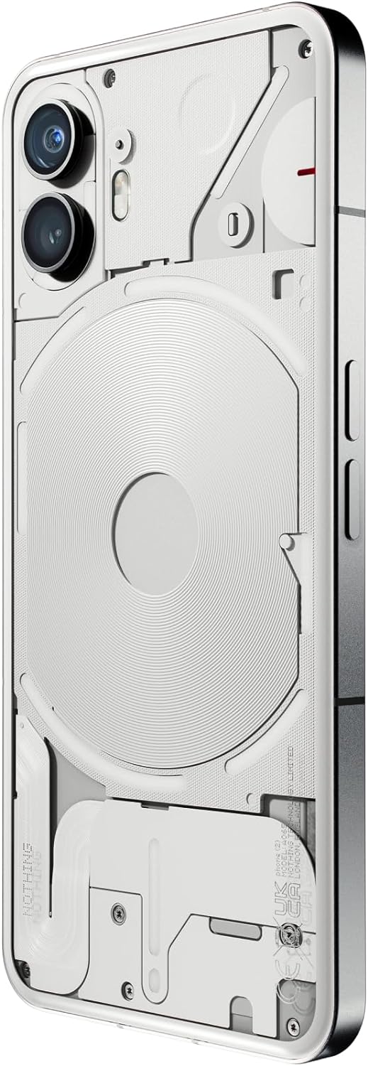 Nothing Phone (2) 12+256, Glyph Interface, Nothing OS 2.0, 50MP dual camera, 6.7” LTPO AMOLED screen, 4700 mAh battery, waterproof, 5G Android smartphone, White