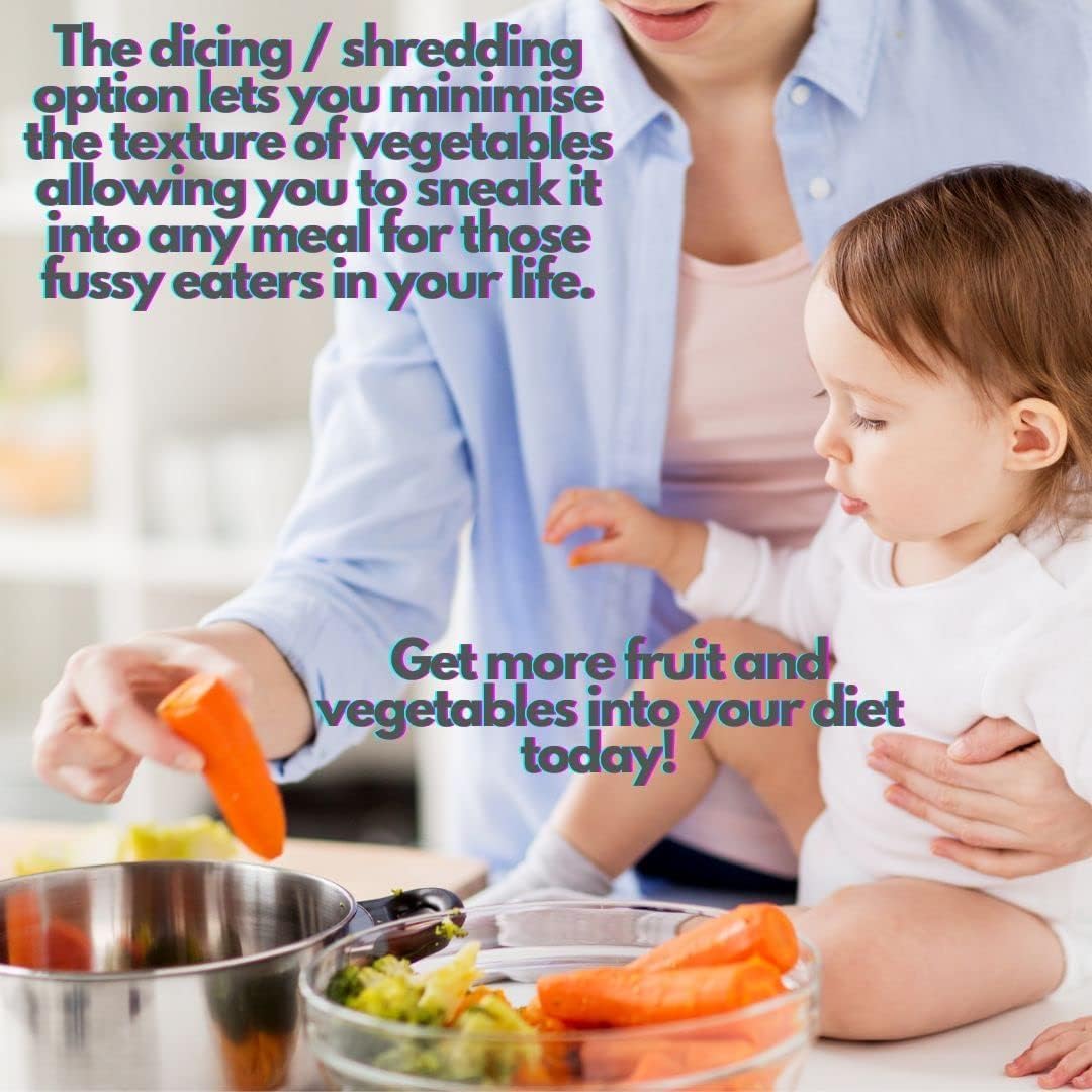 ARTC 12 in one Pro Series Dice Shred Slice Vegetable Chopper