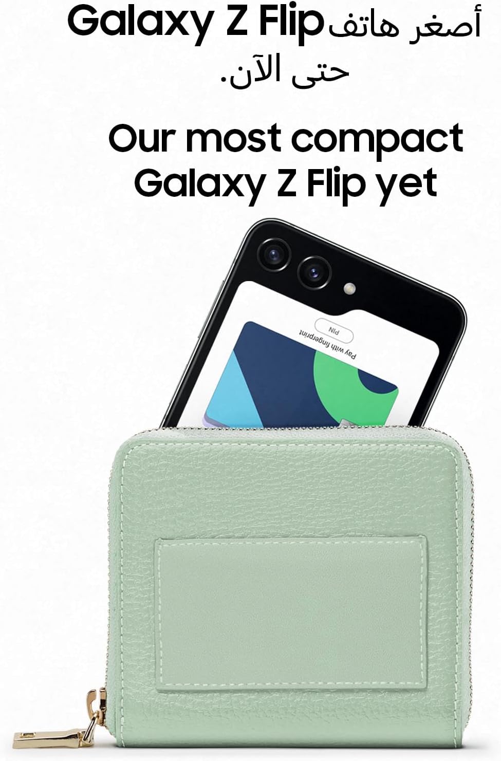 Samsung Galaxy Z Fold5 Folding Phone, Android Smartphone, 12GB RAM, 512GB Storage, Extended Battery Life, High Resolution Camera, Icy Blue