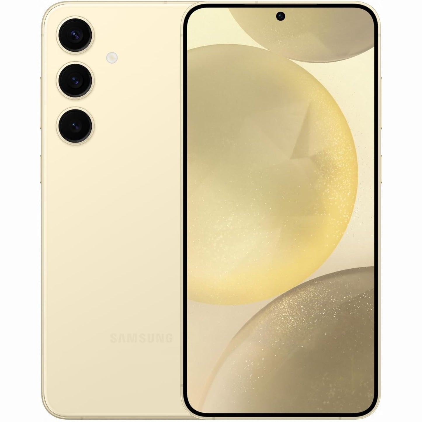 SAMSUNG Galaxy S24, AI Phone, 256GB Storage, Amber Yellow, 8GB RAM, Android Smartphone, 50MP Camera, Long Battery Life, 1 Yr Manufacturer Warranty
