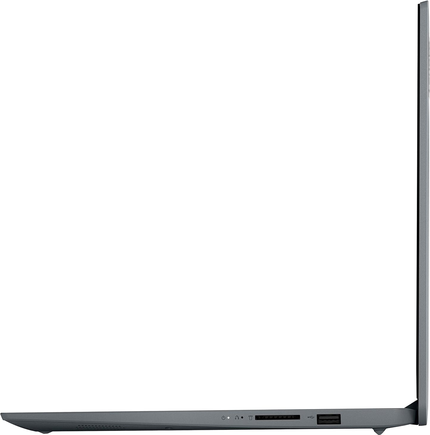 Lenovo IdeaPad 1 15.6" HD Laptop, AMD Athlon Silver 3050U, 4GB RAM, 128GB eMMC, Windows 11 Home, Cloud Grey