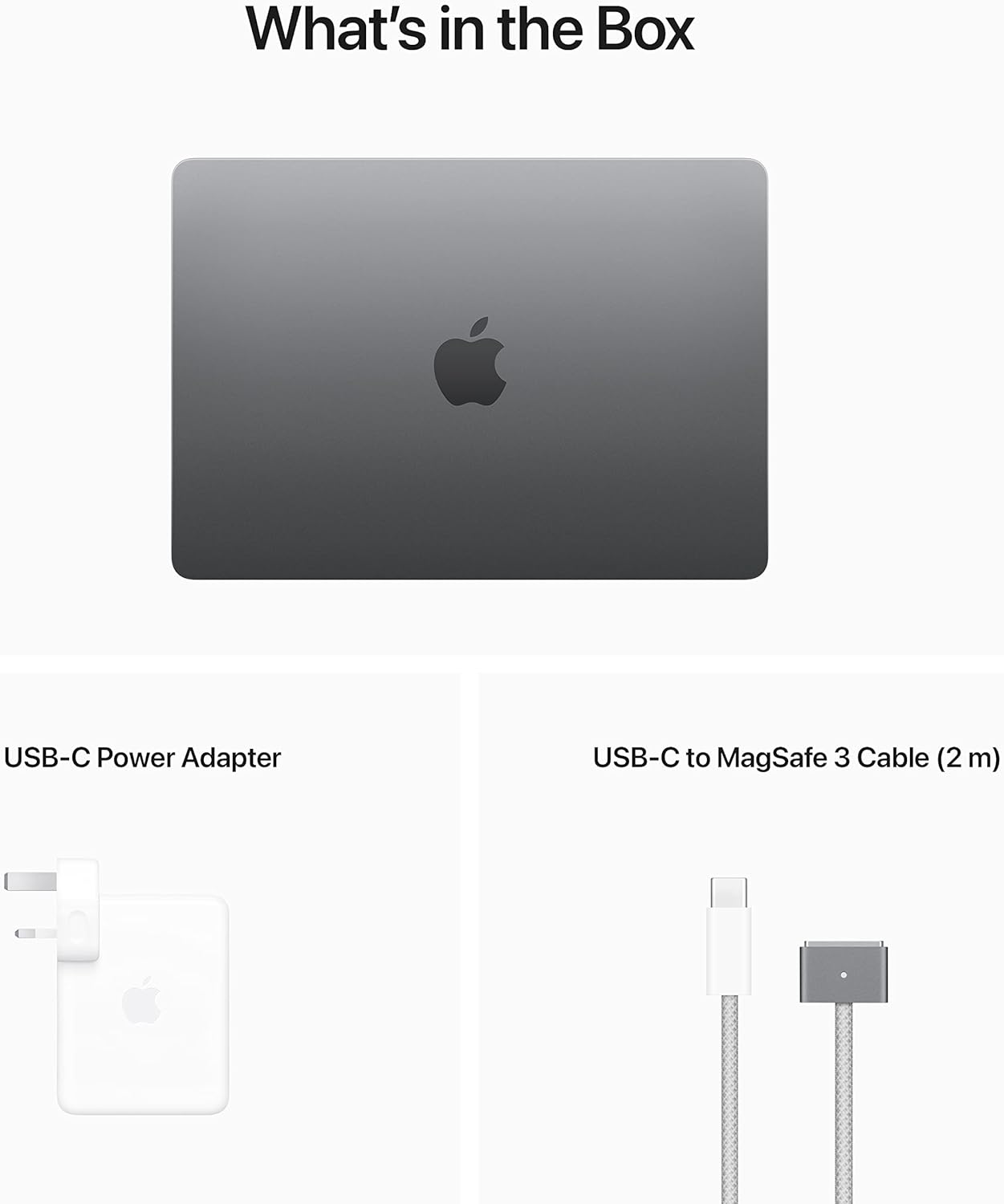Apple 2022 MacBook Air laptop with M2 chip: 13.6-inch Liquid Retina display, 8GB RAM, 256GB SSD storage, 1080p FaceTime HD camera. Works with iPhone and iPad; Midnight; English