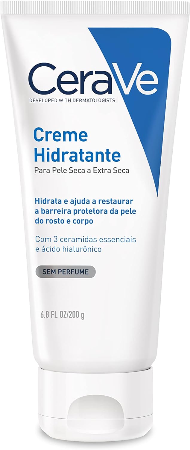 CeraVe Moisturizing Cream, Body and Face Moisturizer for Dry Skin, Body Cream with Hyaluronic Acid and Ceramides, 19 Ounce