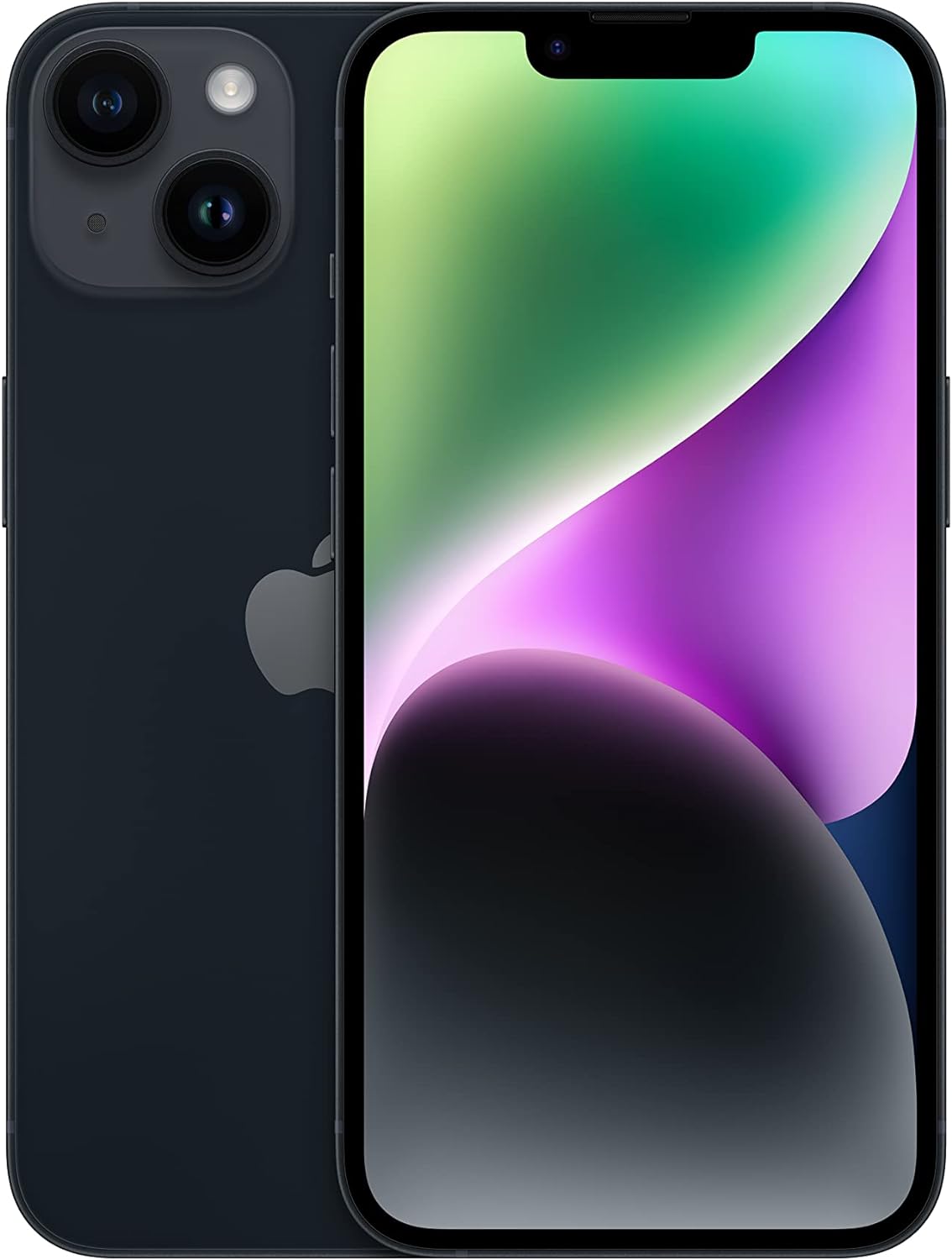 Apple iPhone 14 (128 GB) e-sim only - Midnight, (unsealed)