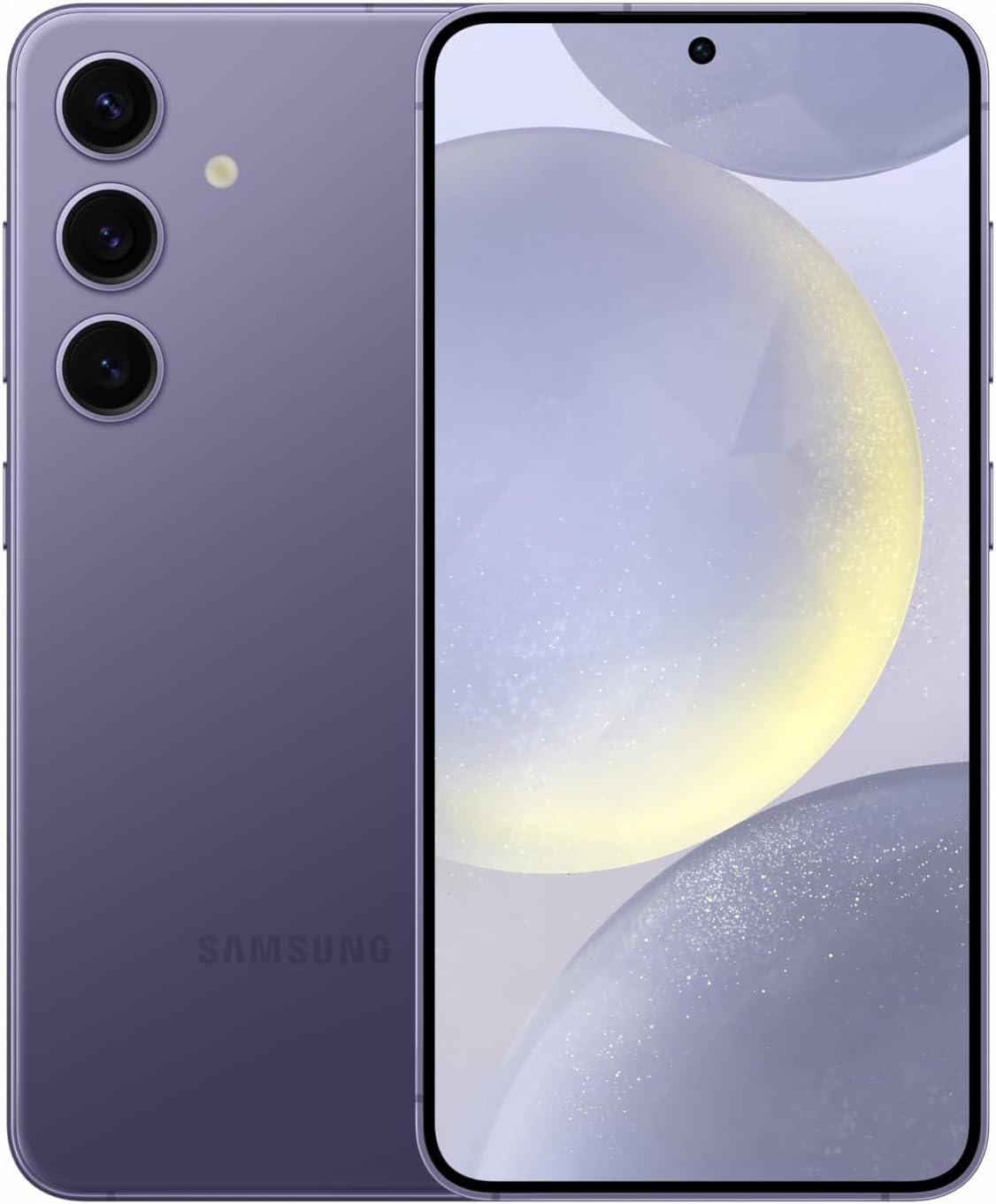 SAMSUNG Galaxy S24, AI Phone, 256GB Storage, Amber Yellow, 8GB RAM, Android Smartphone, 50MP Camera, Long Battery Life, 1 Yr Manufacturer Warranty