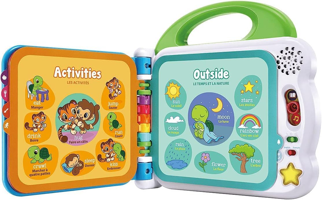 LeapFrog 100 ANIMALS BOOK English + French