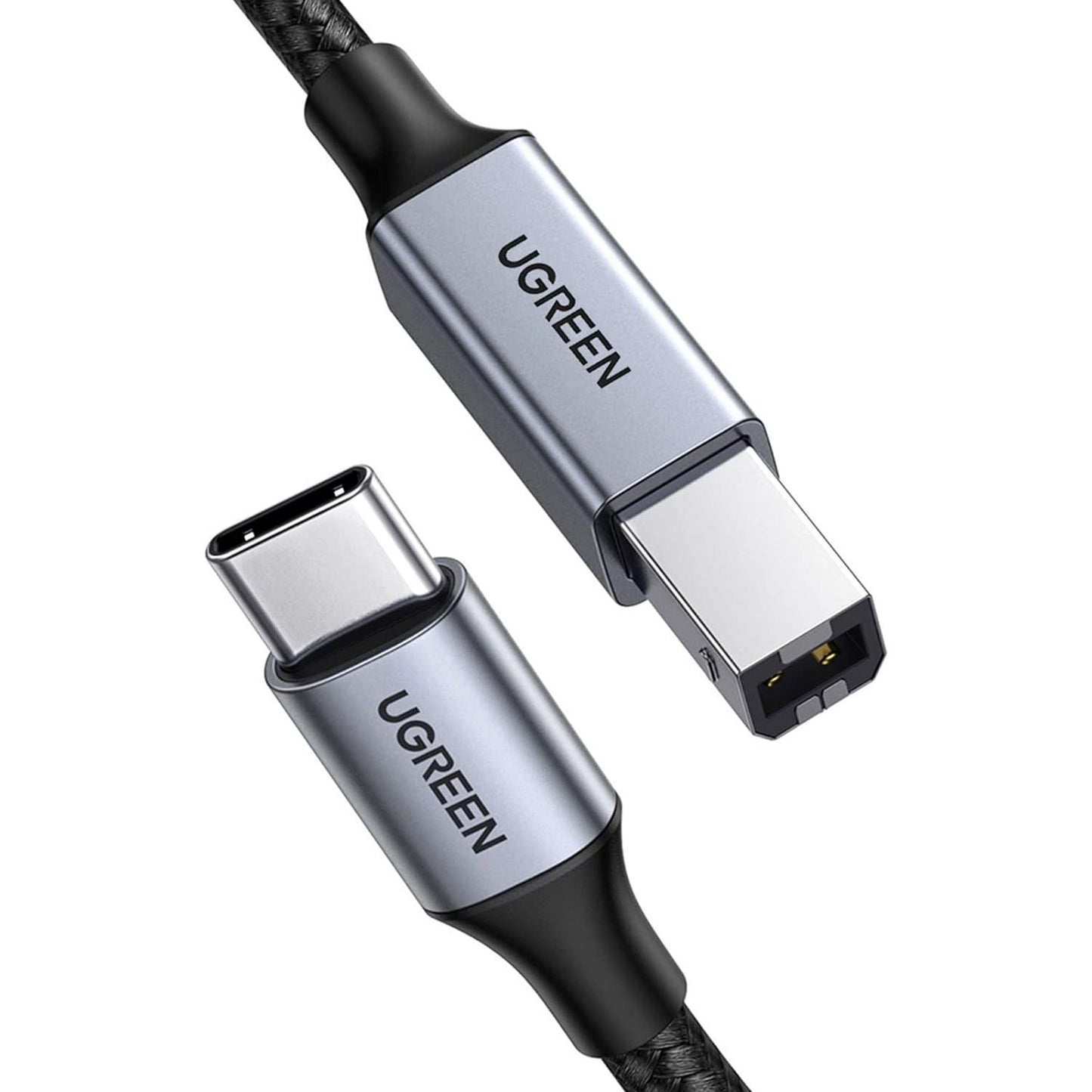 UGREEN USB C to B Cable, USB C Printer Cable Type C Male to USB B Male Lead Compatible with New MacBook,Dell XPS 15 13,HP Spectre X2,Google Chromebook Pixel,Microsoft Surface Pro- 1M