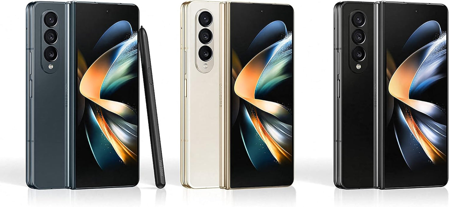 SAMSUNG Galaxy Z Fold4 Dual SIM Mobile Phone Android Folding Smartphone, Beige, 512 GB