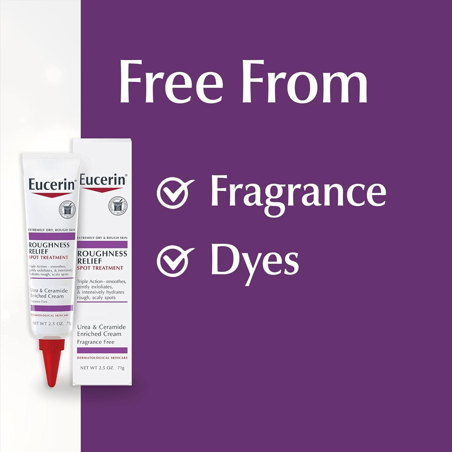Eucerin Roughness Relief Lotion - Full Body Lotion for Extremely Dry, Rough Skin - 16.9 fl. oz. Pump Bottle