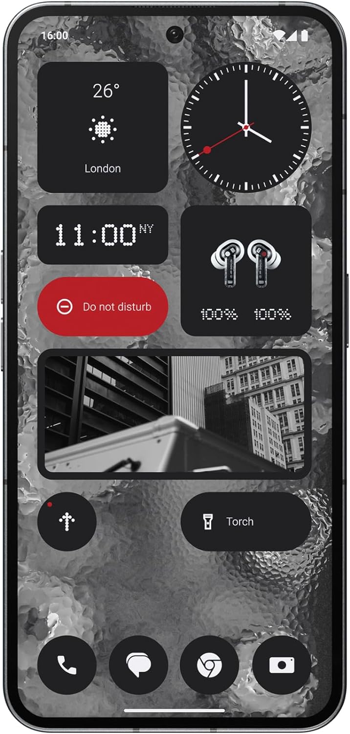 Nothing Phone (2) 12+256, Glyph Interface, Nothing OS 2.0, 50MP dual camera, 6.7” LTPO AMOLED screen, 4700 mAh battery, waterproof, 5G Android smartphone, White