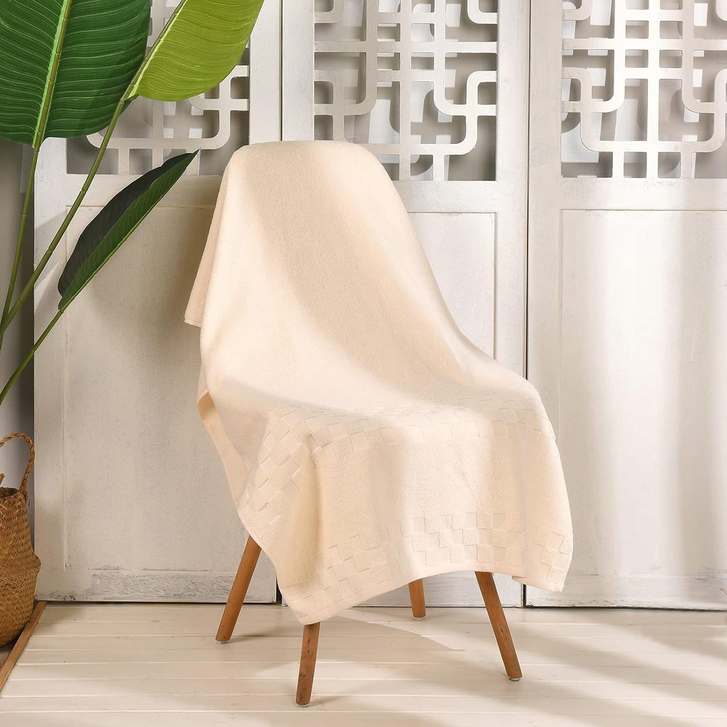 DIAOJIA Bath Towels Soft Cotton 6 Piece,100% Cotton Anti Odor Family Towels, Highly Absorbent Quick-Drying Lightweight Spa Towel for Bathroom 2 Bath Towel 2 Washcloth 2 Hand Towel (Cool Grey)