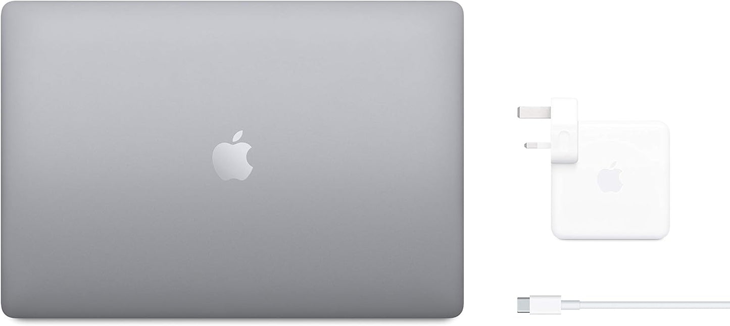 Apple Macbook Pro Touch Bar and Touch ID MVVK2 ( 2019 ) Laptop - Intel Core i9, 2.3GHz, 16-Inch, 1TB, 16GB, AMD Radeon Pro 5500M-4GB,Eng-KB, Space Gray, International Version (unsealed)