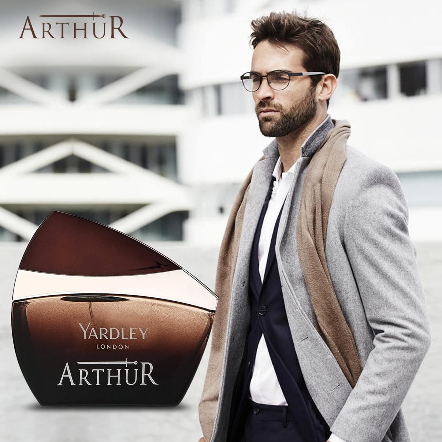 Yardley Arthur Gift Set For Men Edt, 100 ml + Body Spray, 150 ml