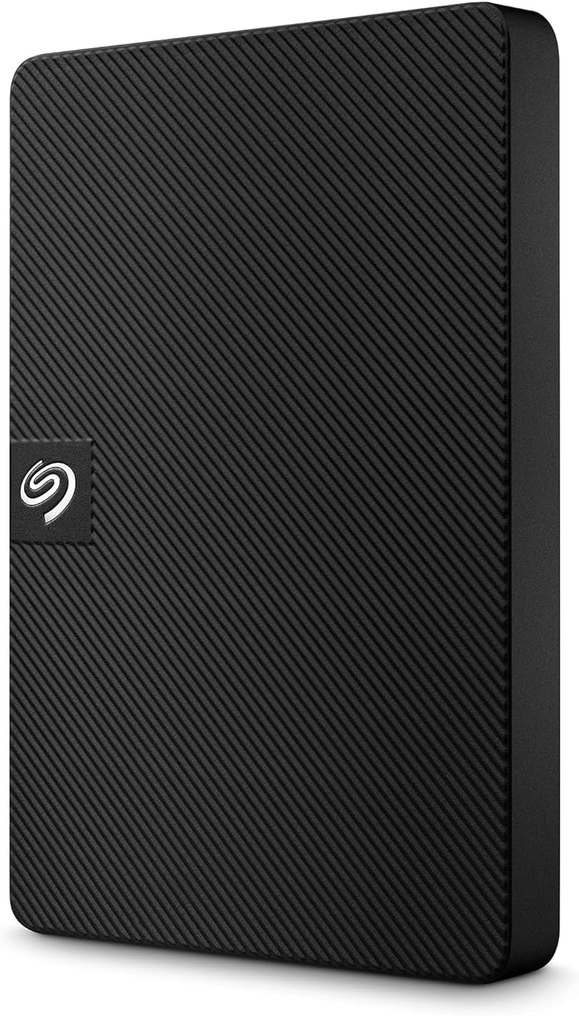 Seagate Expansion Portable, 4TB, External Hard Drive, 2.5 Inch, USB 3.0, for Mac and PC (STKM4000400)