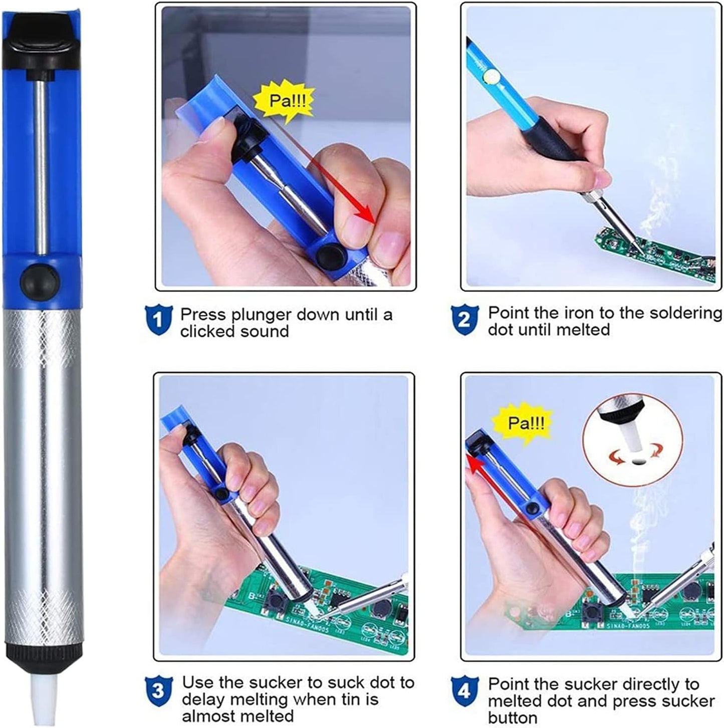 Other Adjustable Temperature 60w Electric Soldering Iron Welding Tool Kit