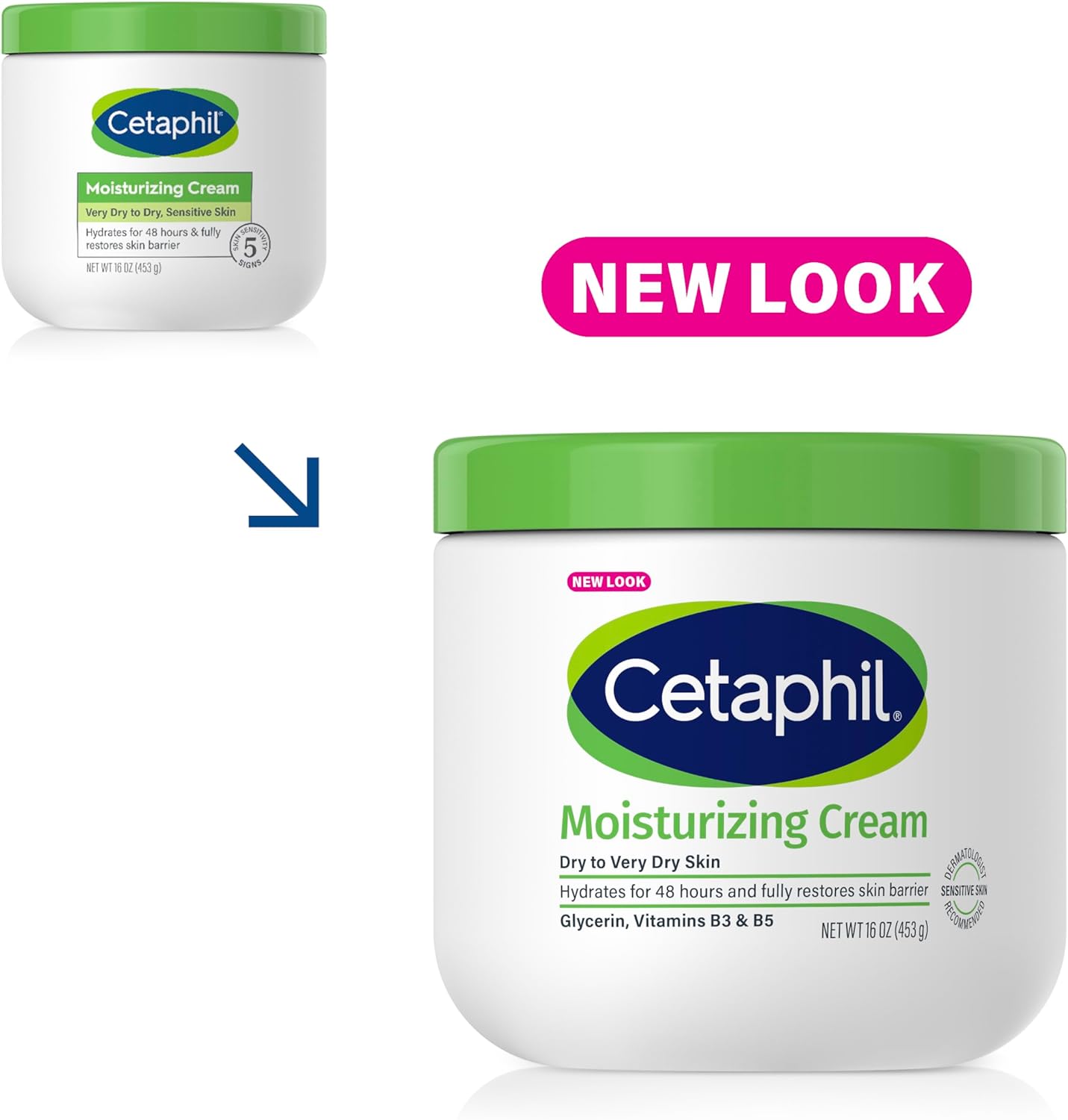 Cetaphil Moisturizing Cream 453g (Pack of 2)