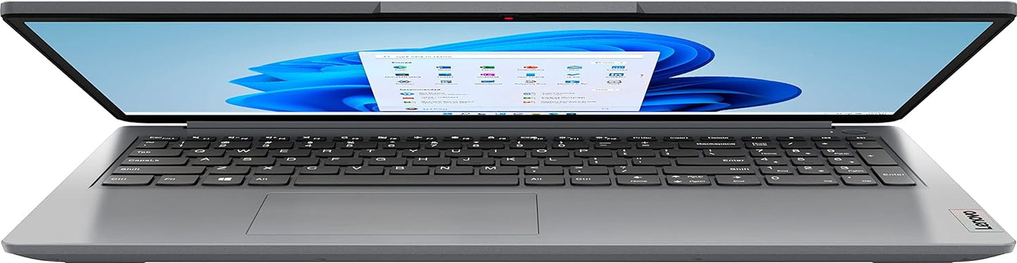 Lenovo IdeaPad 1 15.6" HD Laptop, AMD Athlon Silver 3050U, 4GB RAM, 128GB eMMC, Windows 11 Home, Cloud Grey