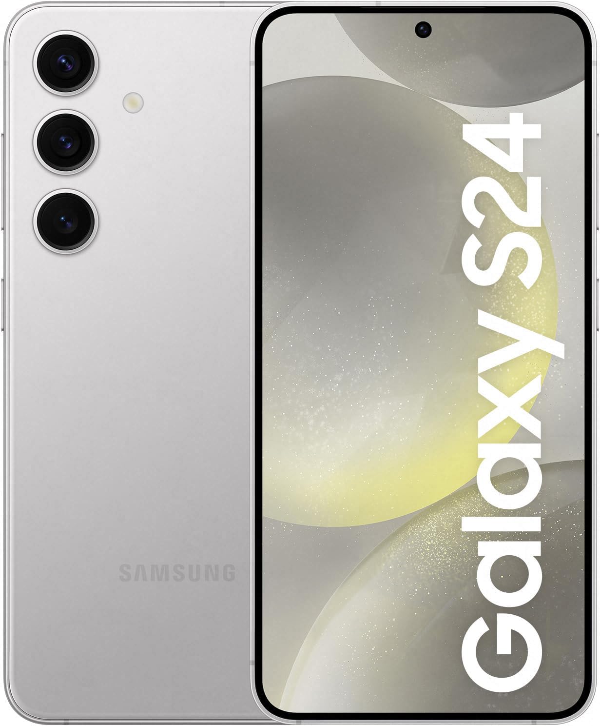 SAMSUNG Galaxy S24, AI Phone, 256GB Storage, Amber Yellow, 8GB RAM, Android Smartphone, 50MP Camera, Long Battery Life, 1 Yr Manufacturer Warranty