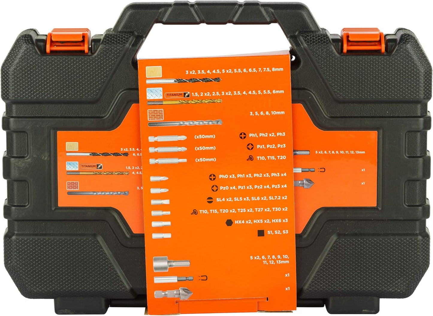 Black & Decker 109-Pieces Mixed Accessories Set Black A7200-Xj