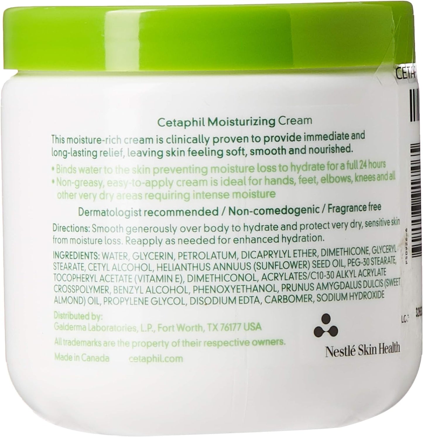 Cetaphil Moisturizing Cream 453g (Pack of 2)