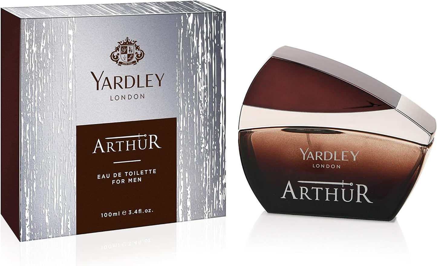 Yardley Arthur Gift Set For Men Edt, 100 ml + Body Spray, 150 ml