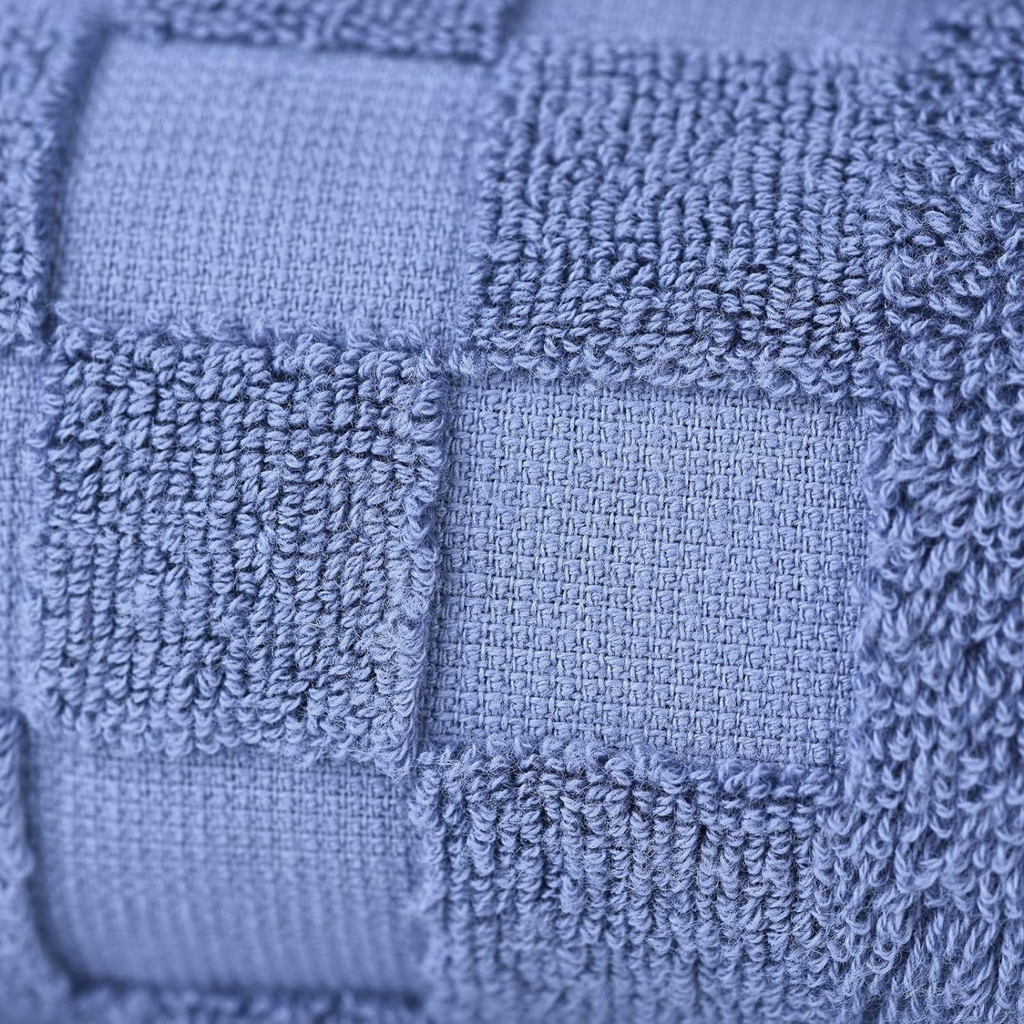 DIAOJIA Bath Towels Soft Cotton 6 Piece,100% Cotton Anti Odor Family Towels, Highly Absorbent Quick-Drying Lightweight Spa Towel for Bathroom 2 Bath Towel 2 Washcloth 2 Hand Towel (Cool Grey)