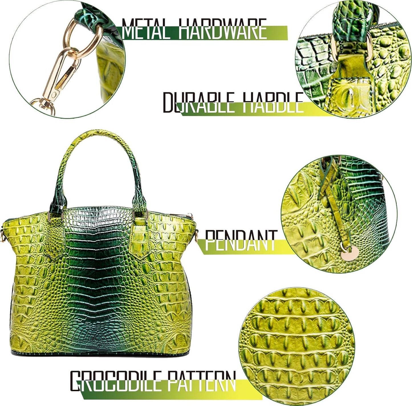 Makcr Joacbv Women Purse Satchel Bag Long Crossbody Classy Tote Bag Top Handle Vegan Leather Ladies Handbags Embossed Pattern