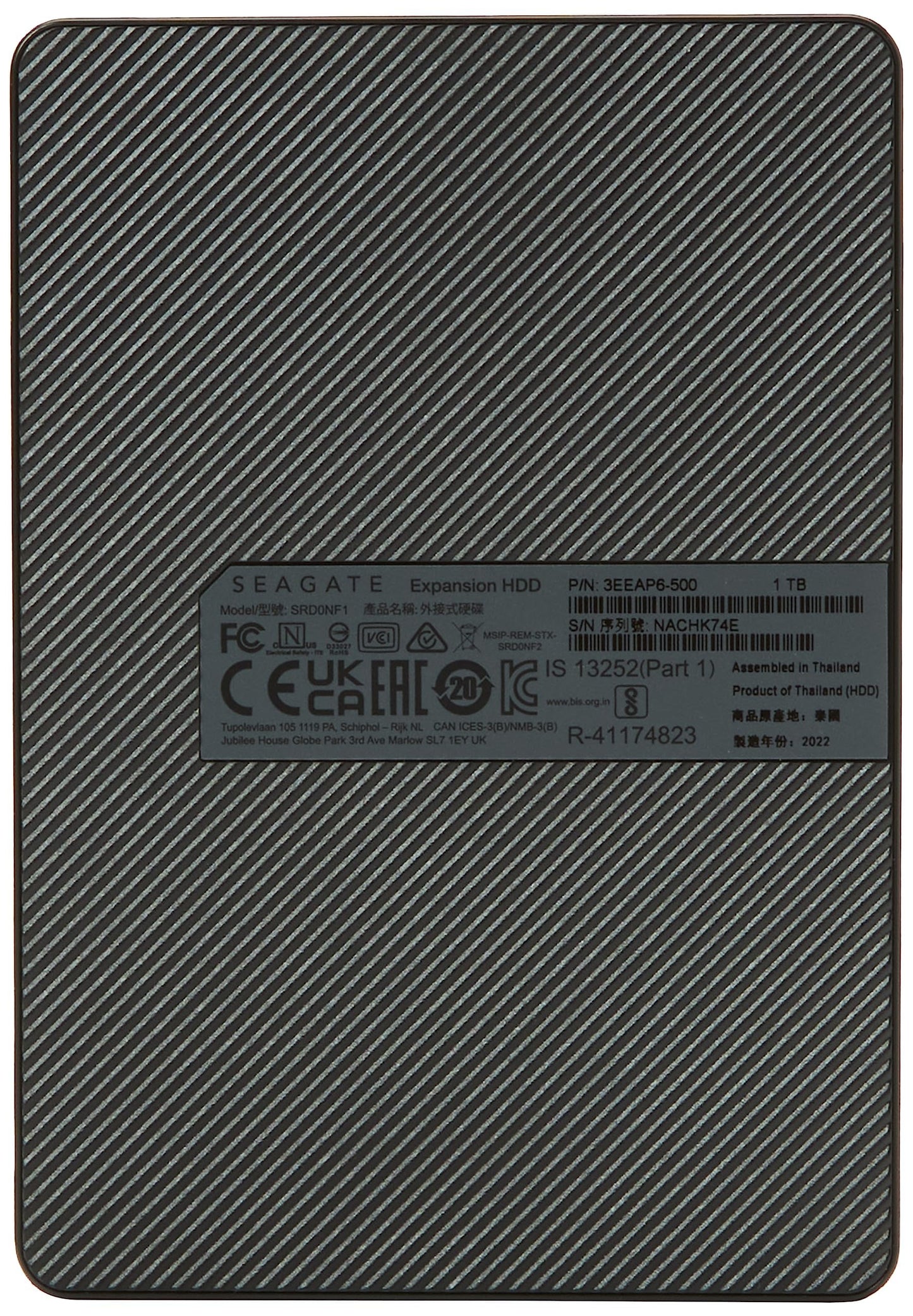 Seagate Expansion Portable, 4TB, External Hard Drive, 2.5 Inch, USB 3.0, for Mac and PC (STKM4000400)