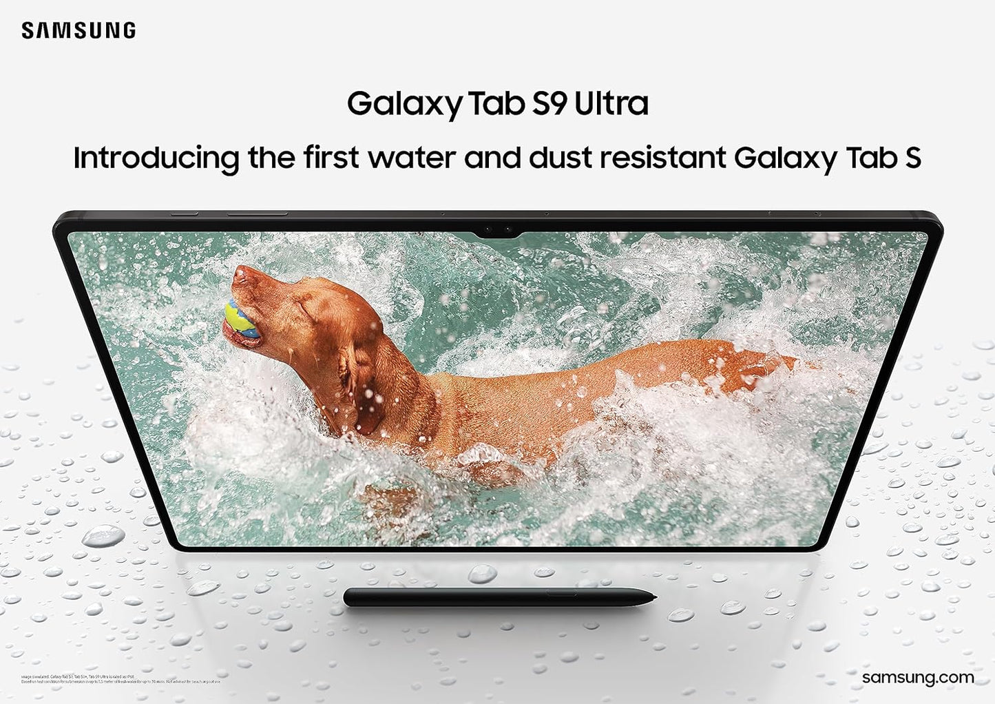 Samsung Galaxy Tab S9 Ultra 512GB ROM + 12GB RAM 14.6" Wi-Fi + Bluetooth Tablet (Graphite) - International Version