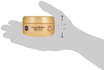 NIVEA Body Lotion Moisturizing Dry Skin, Cocoa Butter Vitamin E, 2x400ml