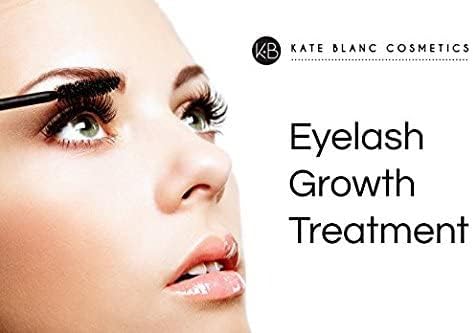 Castor Oil (2oz) USDA Certified Organic, 100% Pure, Cold Pressed, Hexane Free by Kate Blanc. Stimulate Growth for Eyelashes, Eyebrows, Hair. Lash Growth Serum. Brow Treatment. FREE Mascara Starter Kit