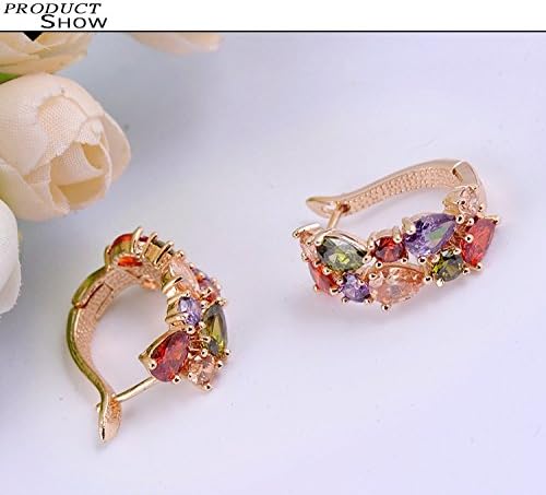 Yellow Chimes Non PrecioUS Metal Clip-On Earrings For Women (Multi-Colour)(Ycer-004975-Mc)
