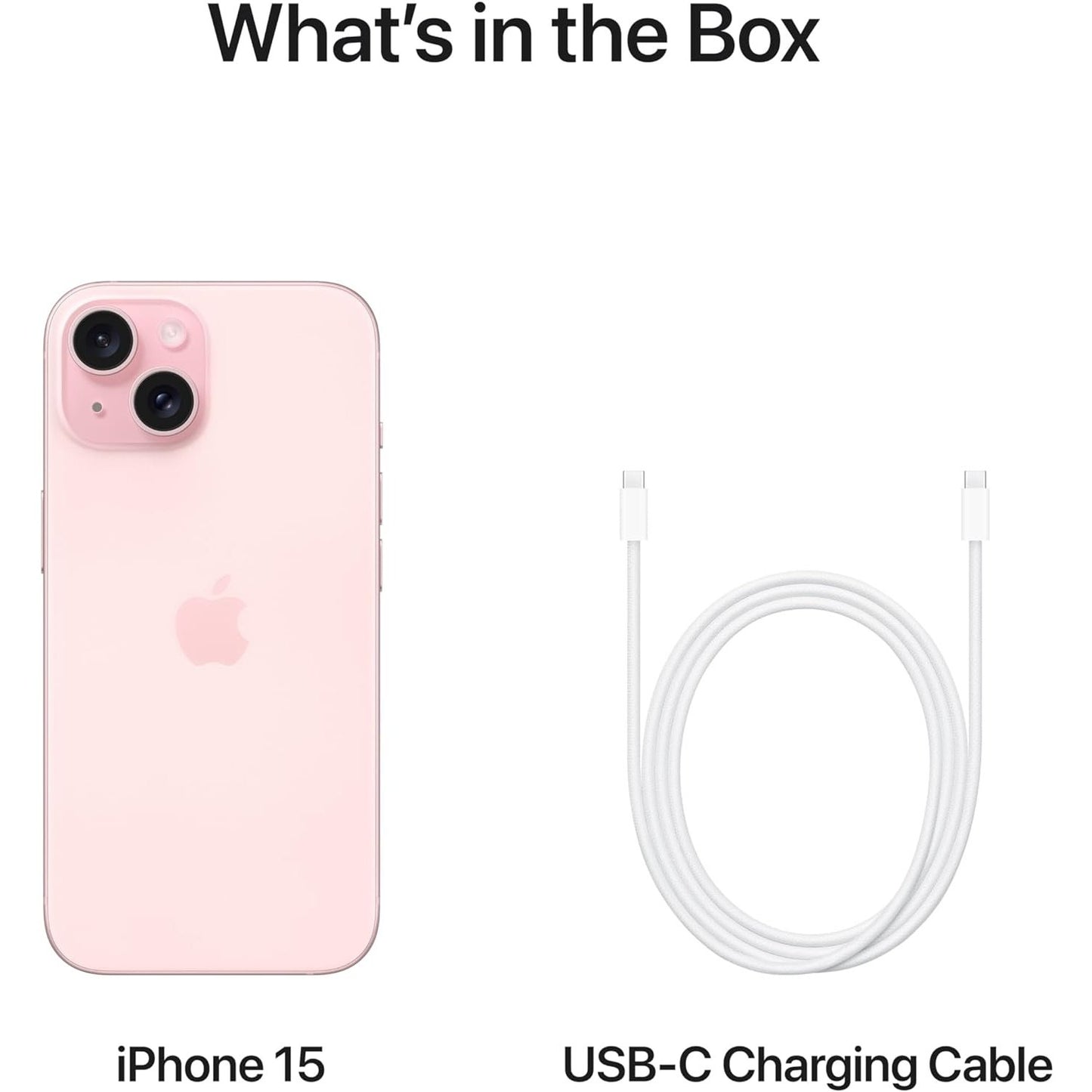 Apple iPhone 15 (128 GB) - Pink