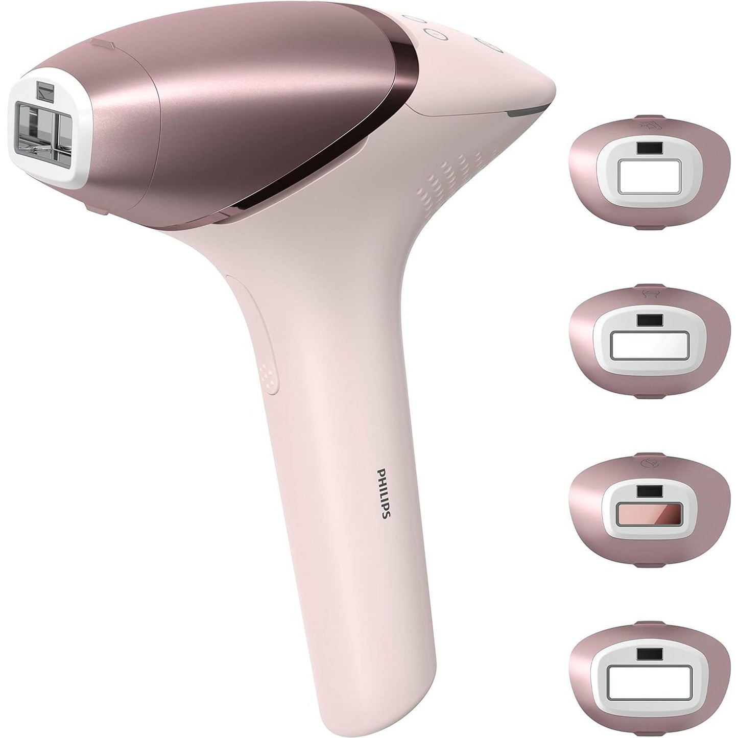 Philips Lumea IPL | Hair Removal | 9000 Series | SenseIQ Technology | 4 Attachments | Face, Body, Bikini, Underarm | Cordless Use | BRI958/60 | Rose Gold | 60-DAYS MONEY BACK GUARANTEE