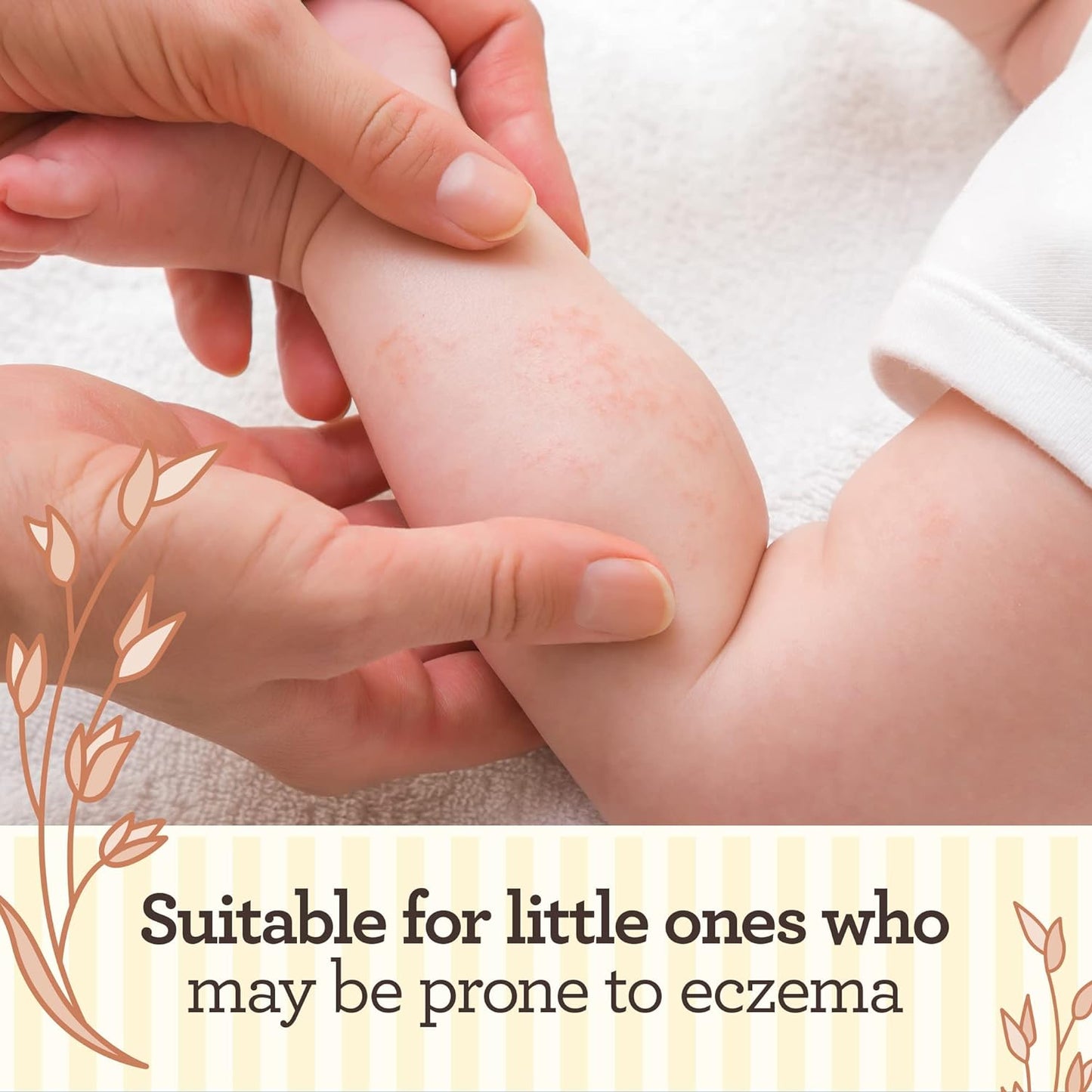 Aveeno Baby Daily Care Moisturising Lotion, 150ml, Baby Lotion for Sensitive Skin, Prebiotic Colloidal Oatmeal, Unscented, Sulfate Free, Soap and Dye Free, pH Balanced, Delicate and Moisturizing