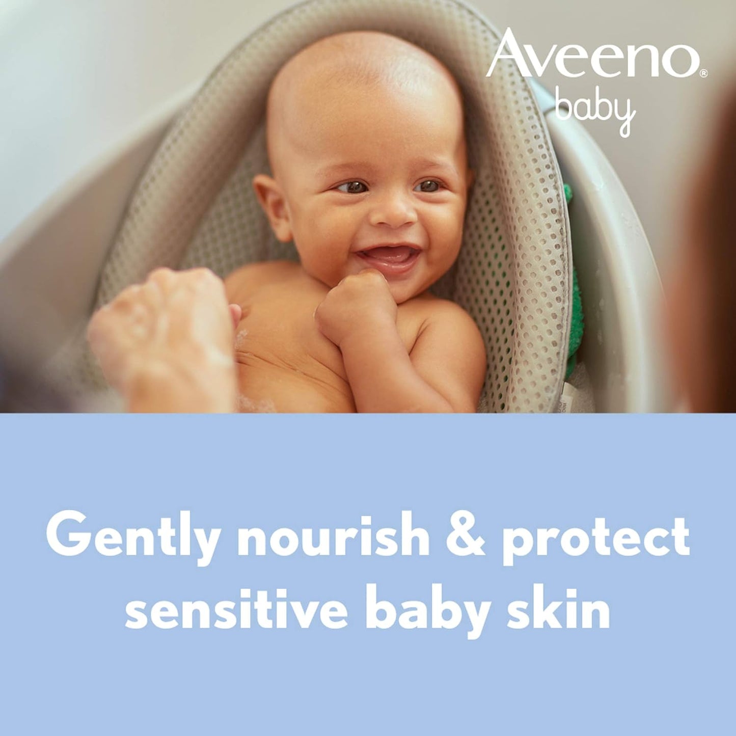 Aveeno Baby Daily Care Moisturising Lotion, 150ml, Baby Lotion for Sensitive Skin, Prebiotic Colloidal Oatmeal, Unscented, Sulfate Free, Soap and Dye Free, pH Balanced, Delicate and Moisturizing