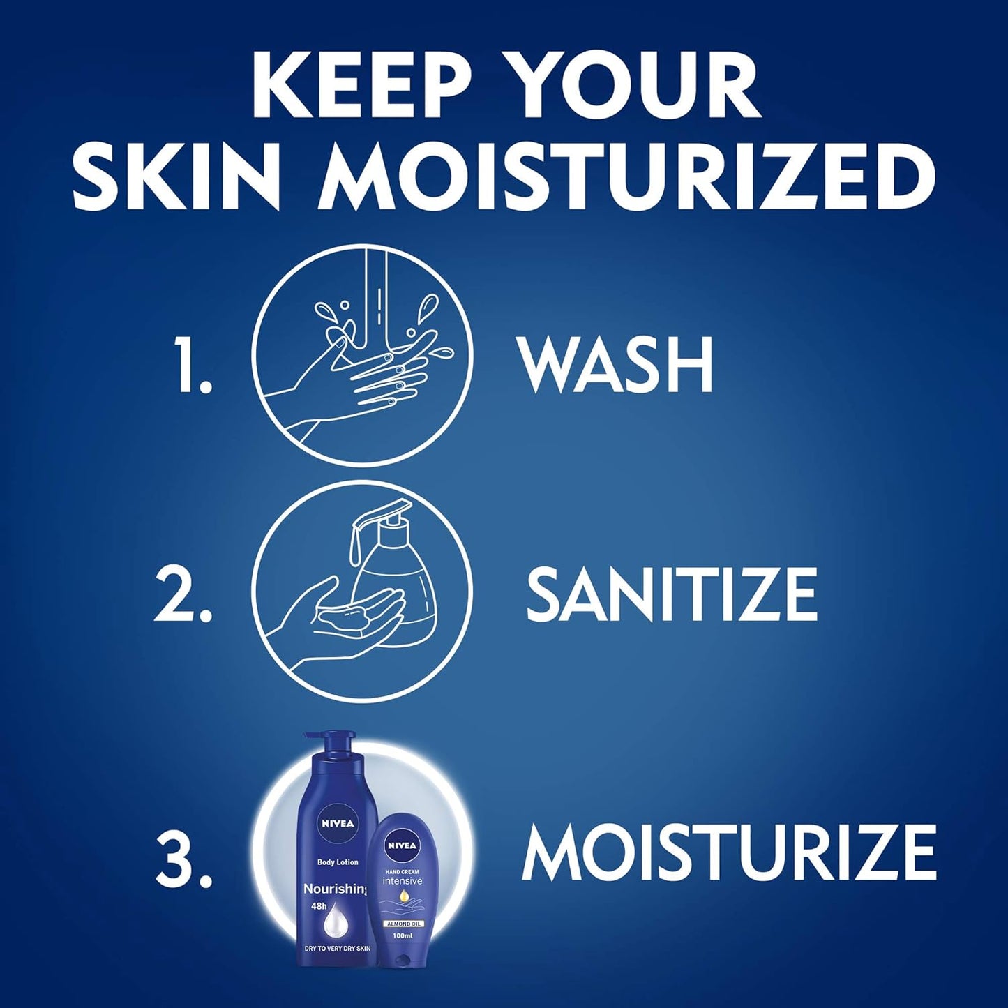 NIVEA Body Lotion Moisturizing Dry Skin, Cocoa Butter Vitamin E, 2x400ml