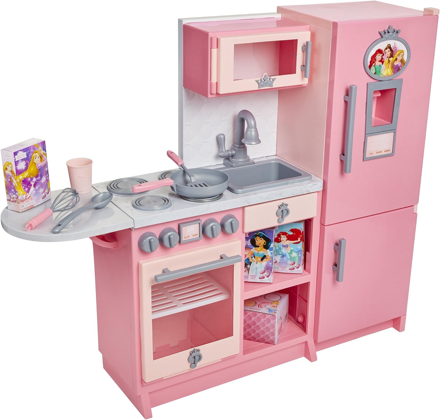 Jakks Disney Princess Style Play Laptop 6 Years and Above, Multi-Colour, 70594