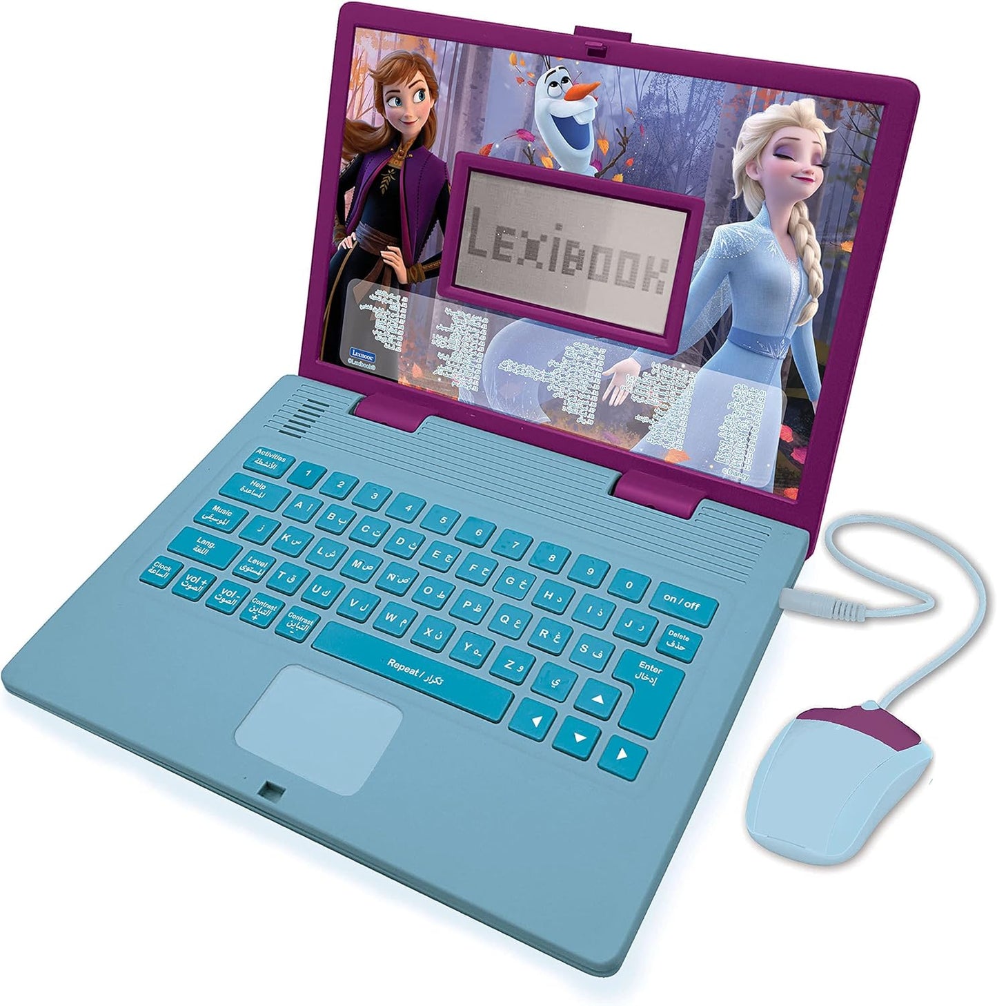 Lexibook - Educational and Bilingual Laptop French/English - Toy for Child Kid 124 Activities, Learn Play Games and Music with Paw Patrol - JC598i1