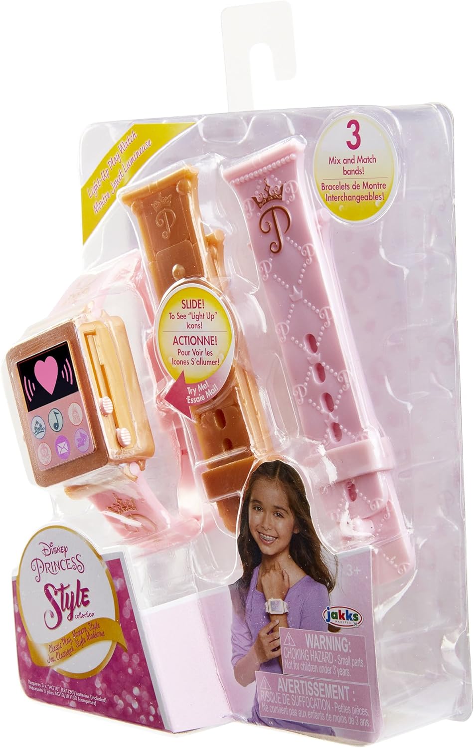 Jakks Disney Princess Style Play Laptop 6 Years and Above, Multi-Colour, 70594