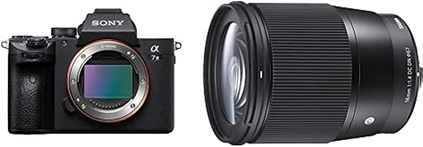 Sony Alpha A7 Iii Full-Frame Professional Camera 35Mm Sensor With Sel2870 Interchangeable Lens, 24.2 Megapixels - Black (Ilce-7M3K)