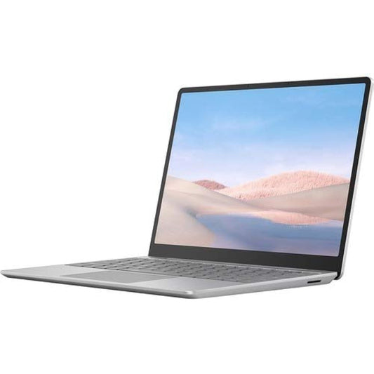 Microsoft Surface laptop Go 12.4” 10th Gen Intel Quad Core i5 1035G1, 16GB Ram, 256GB SSD, Intel UHD Graphics, Windows 10 Pro, English Keyboard, Platinum., 21O-00001