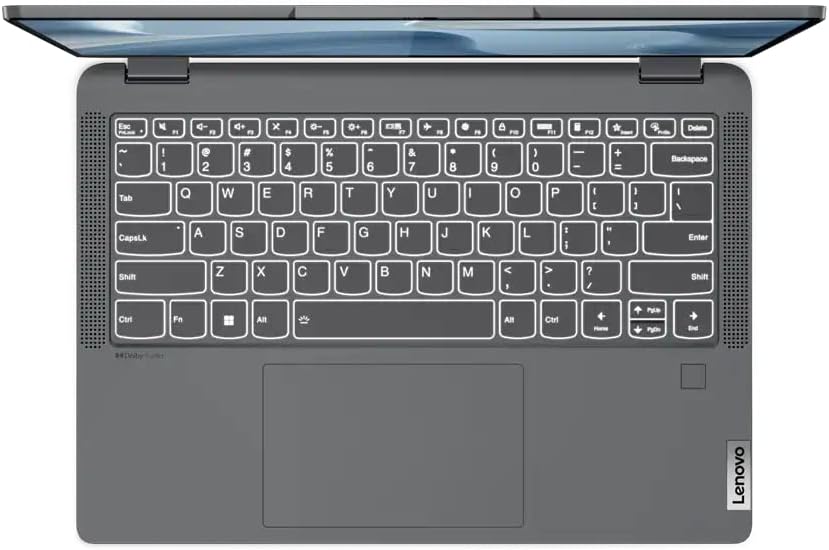 IdeaPad Flex 5 14ALC7, 2 in 1 laptop with pen, 14.0" WUXGA (1920x1200) IPS Touch, RYZEN 5-5500U, 8GB DDR4 RAM, 256GB SSD, INTEGRATED GRAPHICS, Win 11, Eng Arb Backlit KB, GRAPHITE GREY (82R9006XAX)